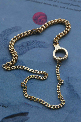 Wrap it Up Chain Bracelet with Cuff Keeper