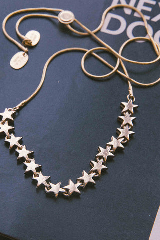 14 karat gold star necklace