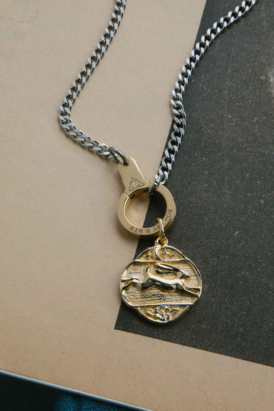 Down the Rabbit Hole' Key Necklace - Alice in Wonderland Collection