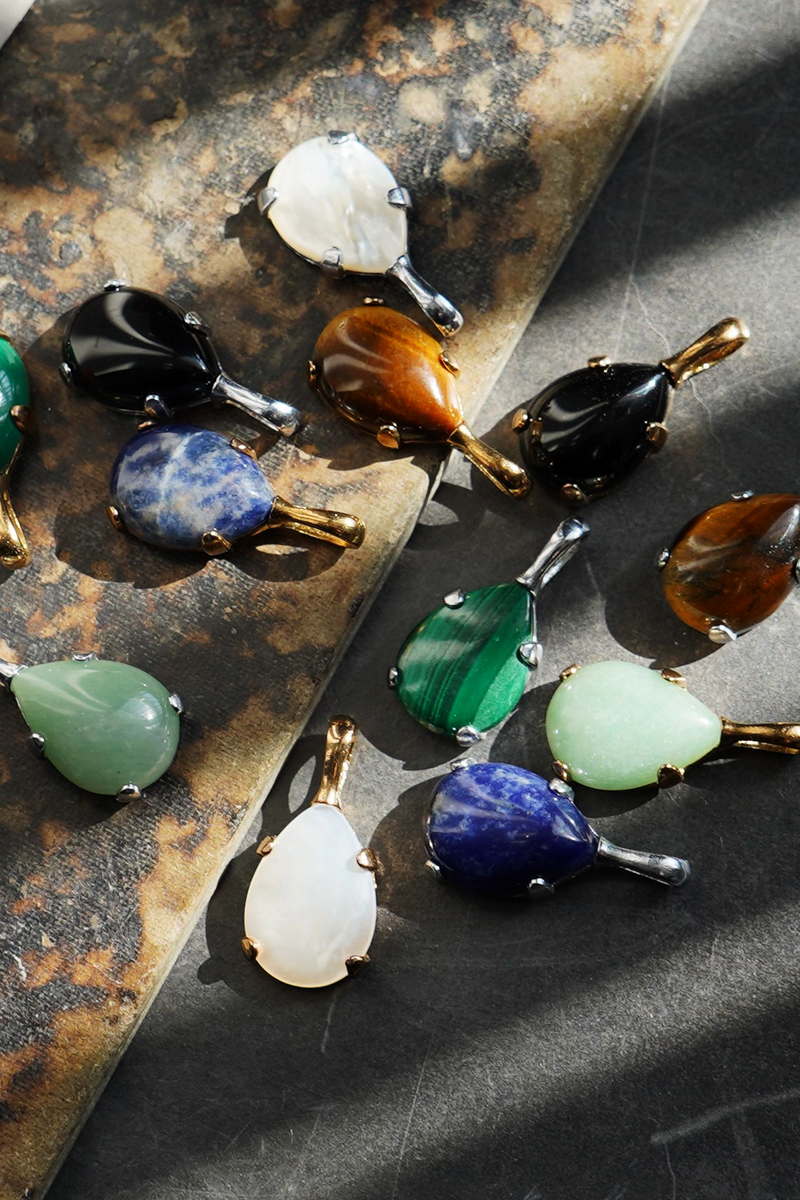 Silent Strength Gemstone Pendant