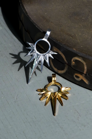 Here Comes the Sun Necklace Set