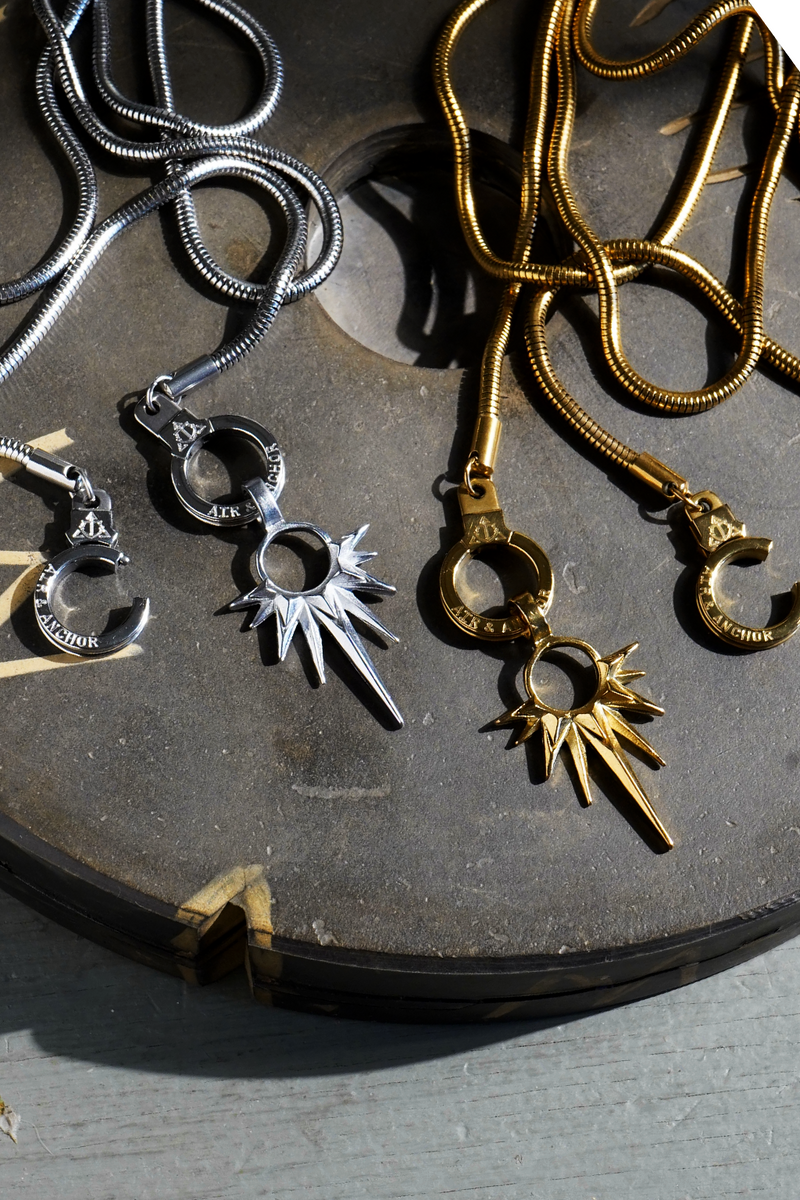 Here Comes the Sun Necklace Set