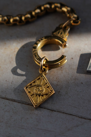 Don't Blink Mini Evil Eye Pendant