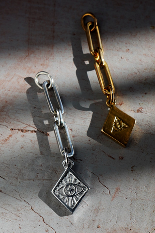 Don't Blink Mini Evil Eye Pendant