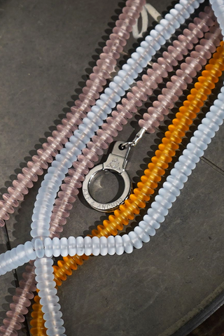 all in a row beaded necklace with cuff keeper