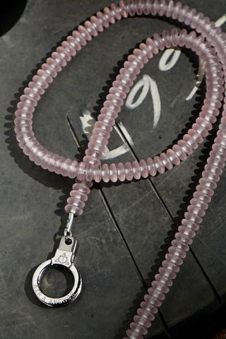 all in a row beaded necklace with cuff keeper