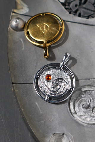 It's A Balancing Act Sun and Wave Pendant