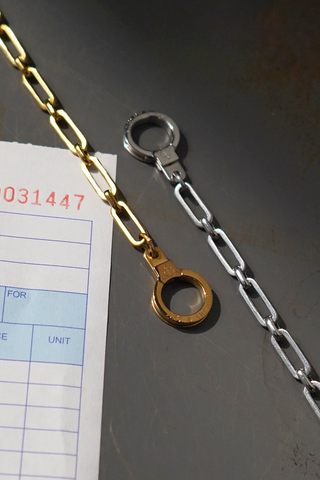 holding it all together chain cuff keeper necklace