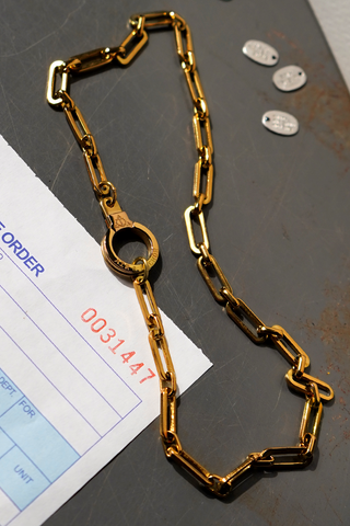 holding it all together chain cuff keeper necklace