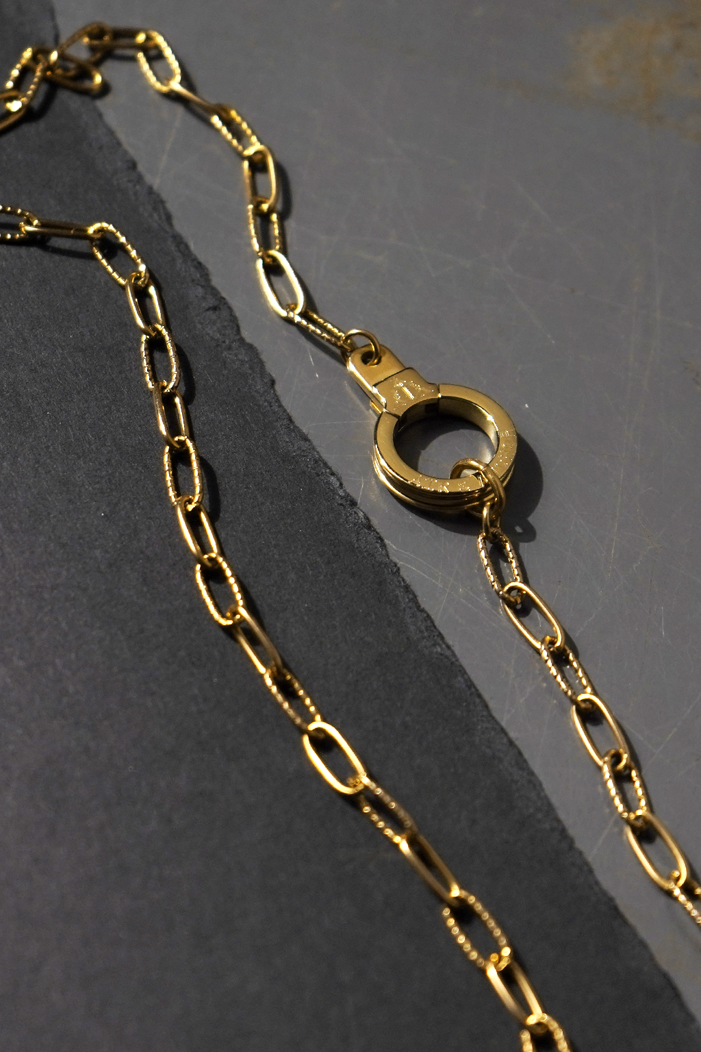 Stainless Steel Keep It Together Chain Cuff Keeper Necklace – Air & Anchor