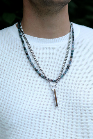 Lineage Chain Cuff Keeper Necklace