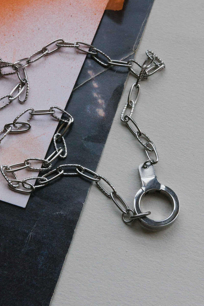 Stainless Steel Adjustable Cuff Keeper Necklace – Air & Anchor