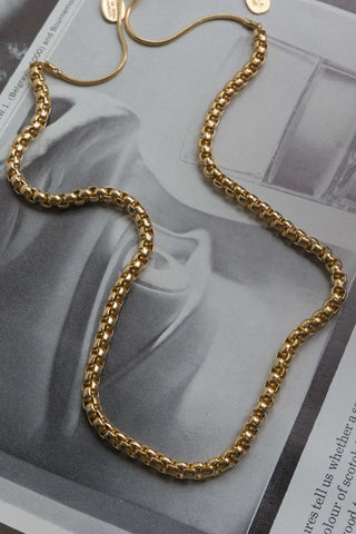 14kt gold adjustable journey chain bracelet