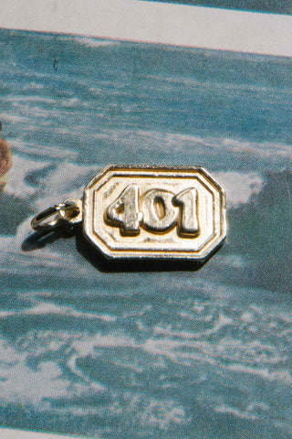 401 rhode island gold charm pendant