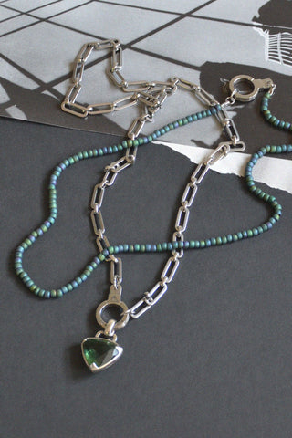 Where the Green Grass Grows Necklace Set
