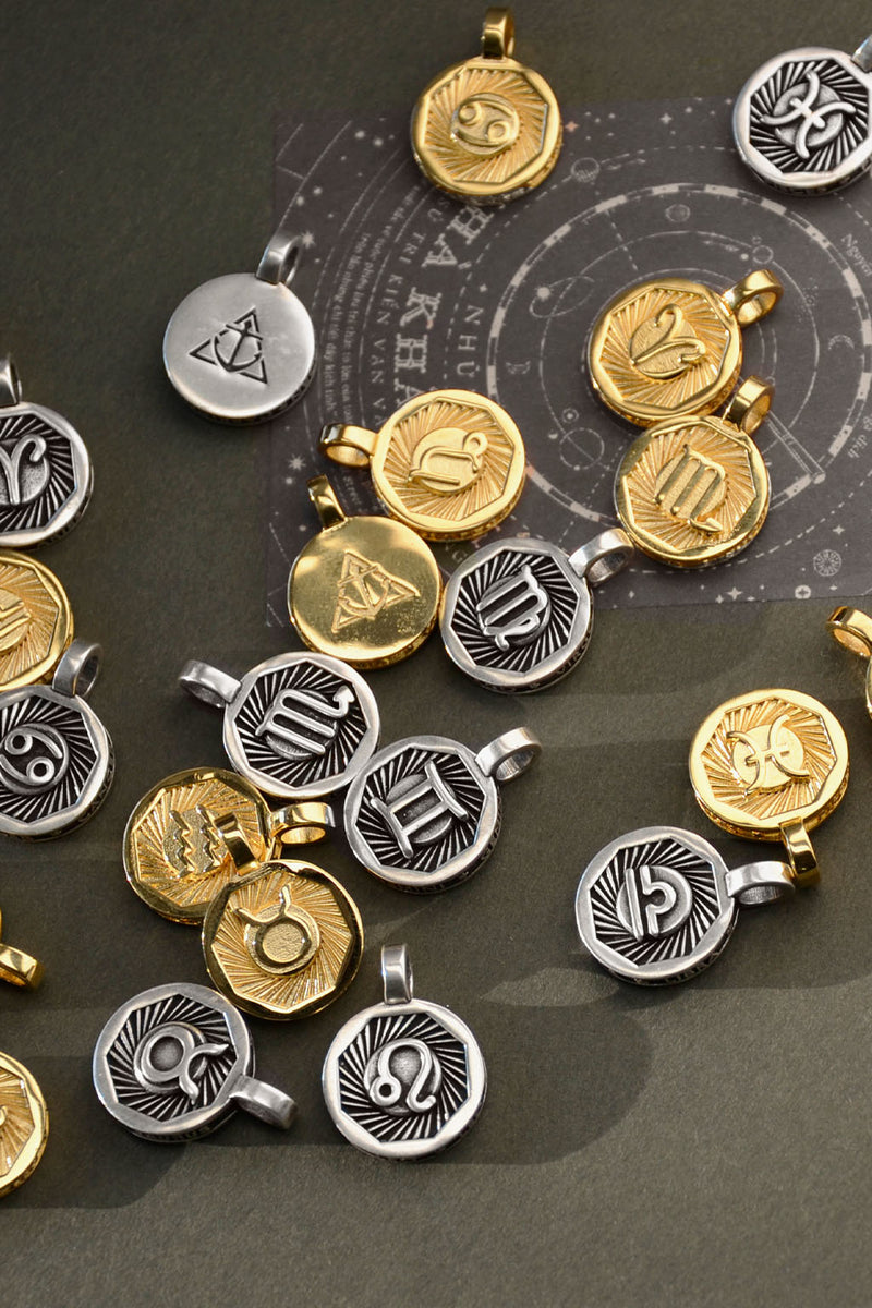 Trip Around the Sun Zodiac Charm