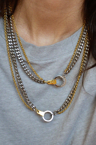 Double Standard Necklace with Cuff Keeper