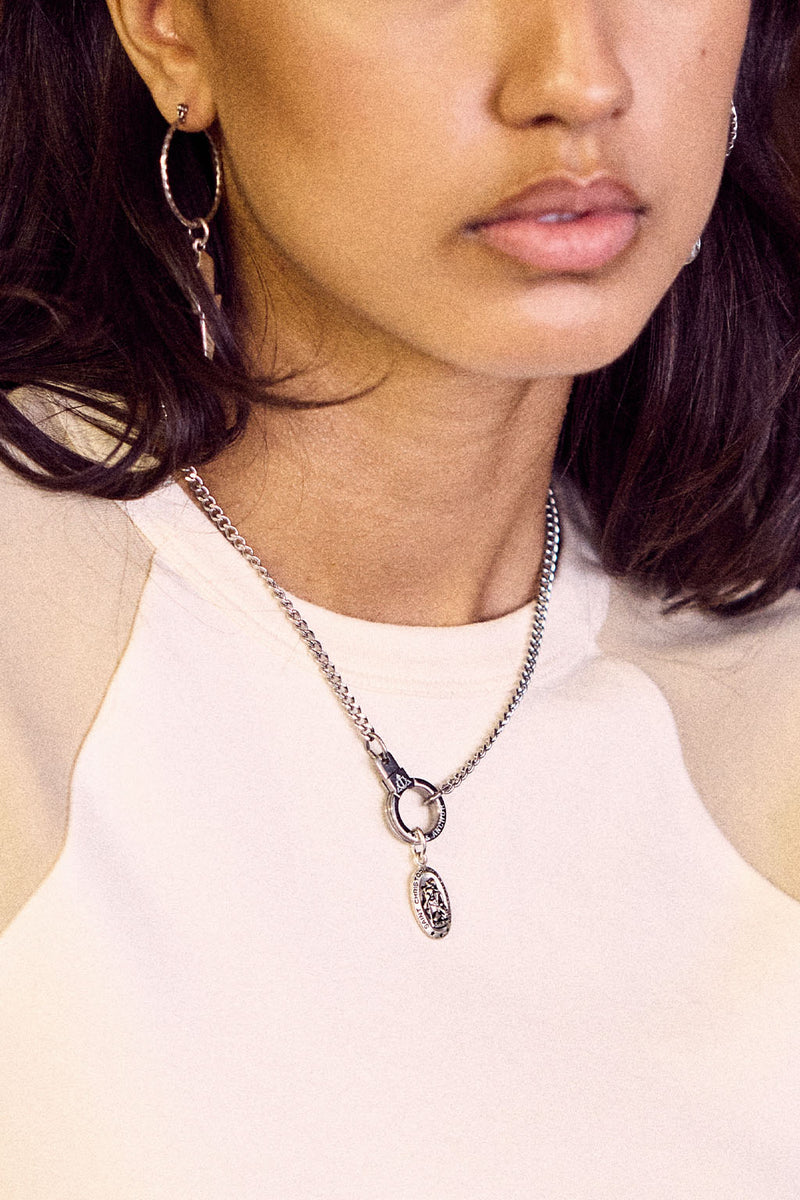 Guardian of the Open Road Sterling Silver Charm