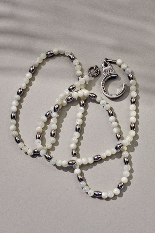 Tiny Treasure Beaded Gemstone Necklace