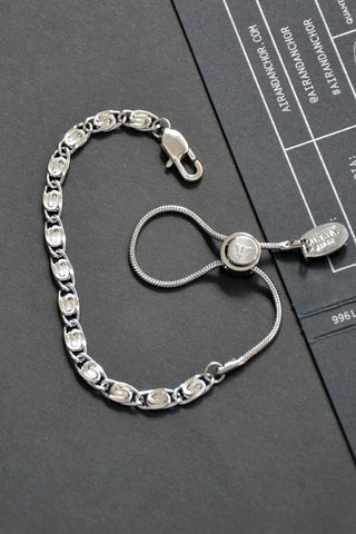 Stainless Steel Adjustable When You Focus On The Good Chain Bracelet