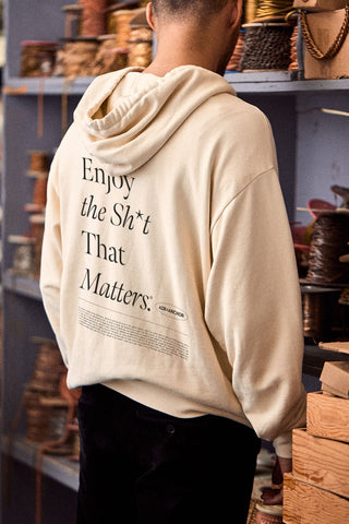 Enjoy the Sh*t that Matters Oversized Hoodie