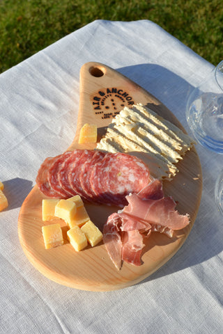 Curved Ash Serving Board