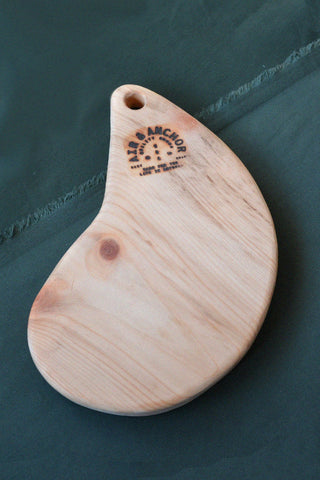 Curved Ash Serving Board