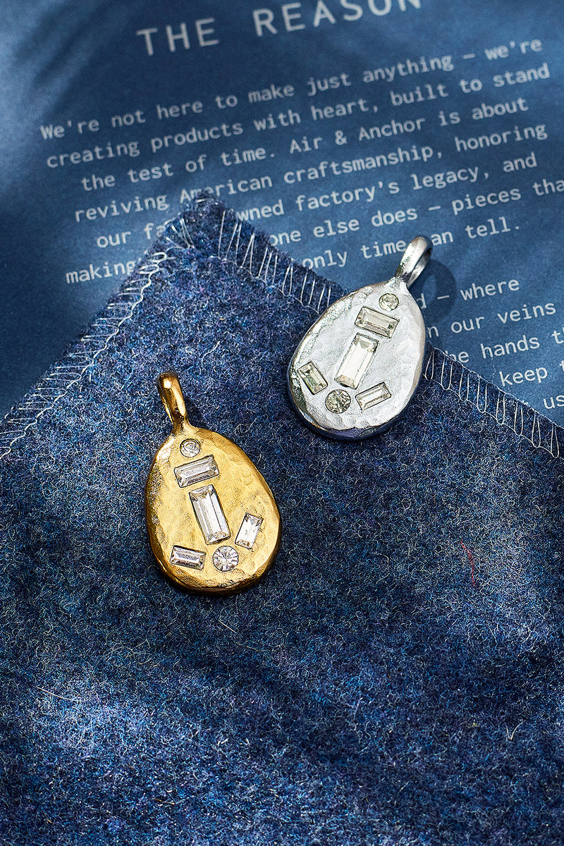 Never Let Go Anchor Pendant