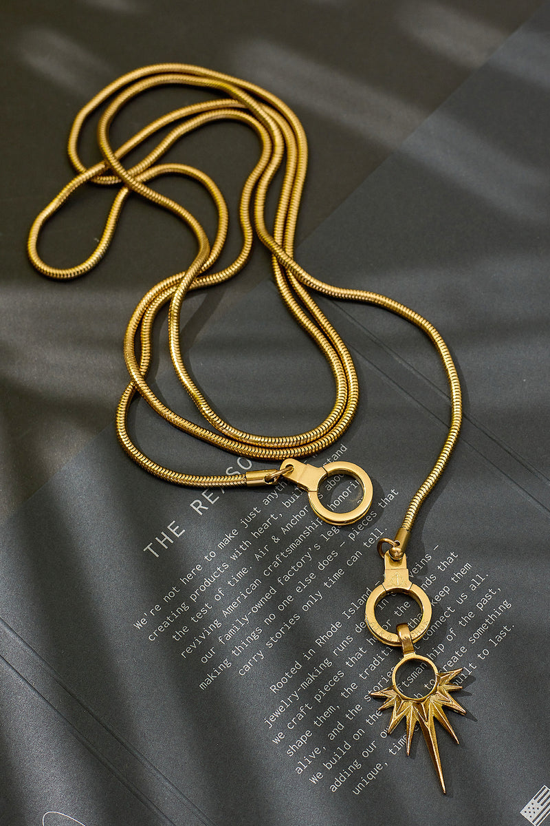 Here Comes the Sun Necklace Set