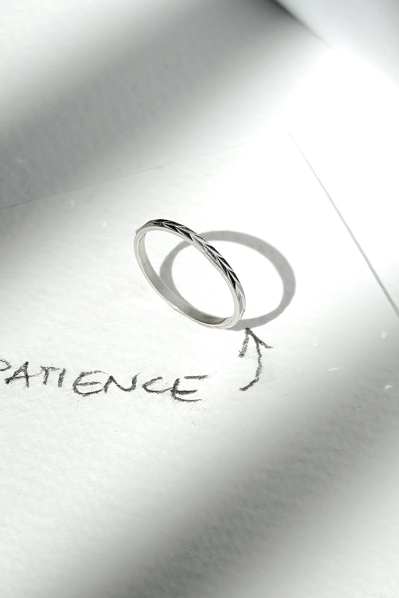 Stackable Patience Ring