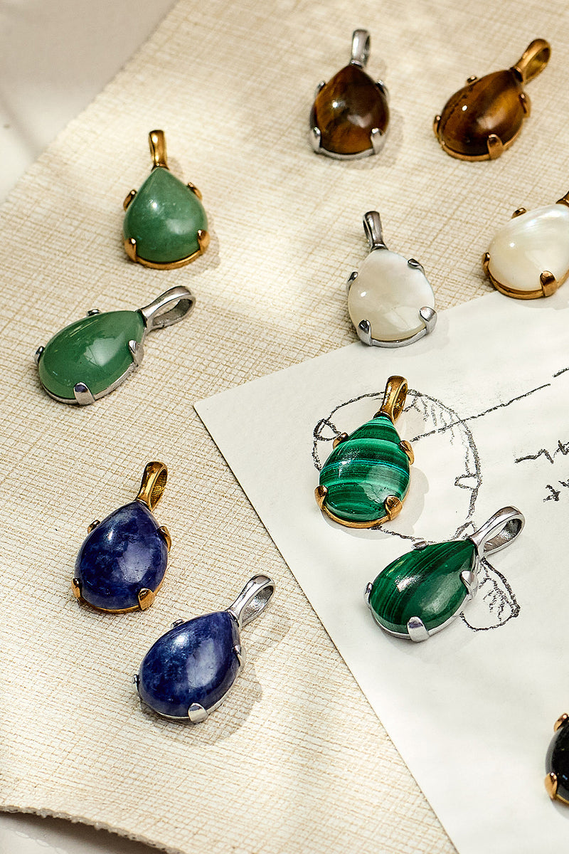 Silent Strength Gemstone Pendant