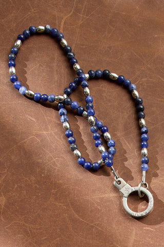 tiny treasure beaded gemstone necklace