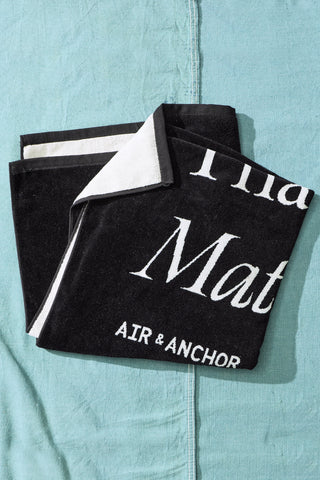 Enjoy the Sh*t that Matters Oversized Towel