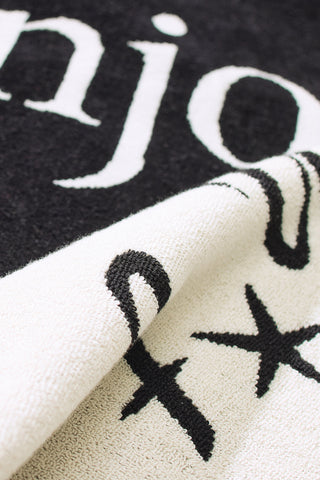 Enjoy the Sh*t that Matters Oversized Towel