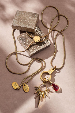 burn bright necklace set