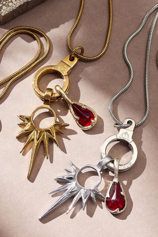 burn bright necklace set