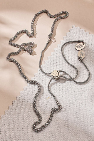 good things are coming chain adjustable necklace