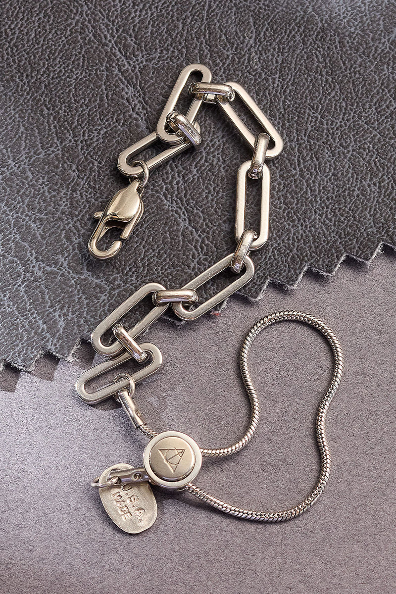 holding it all together chain adjustable bracelet