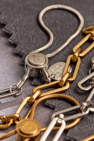 holding it all together chain adjustable bracelet