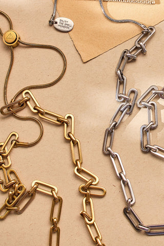 holding it all together chain adjustable necklace