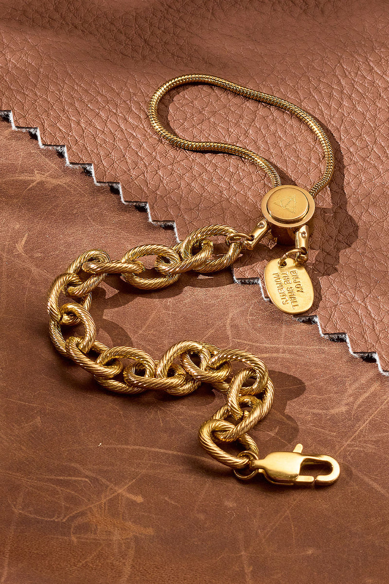 hope chain adjustable bracelet