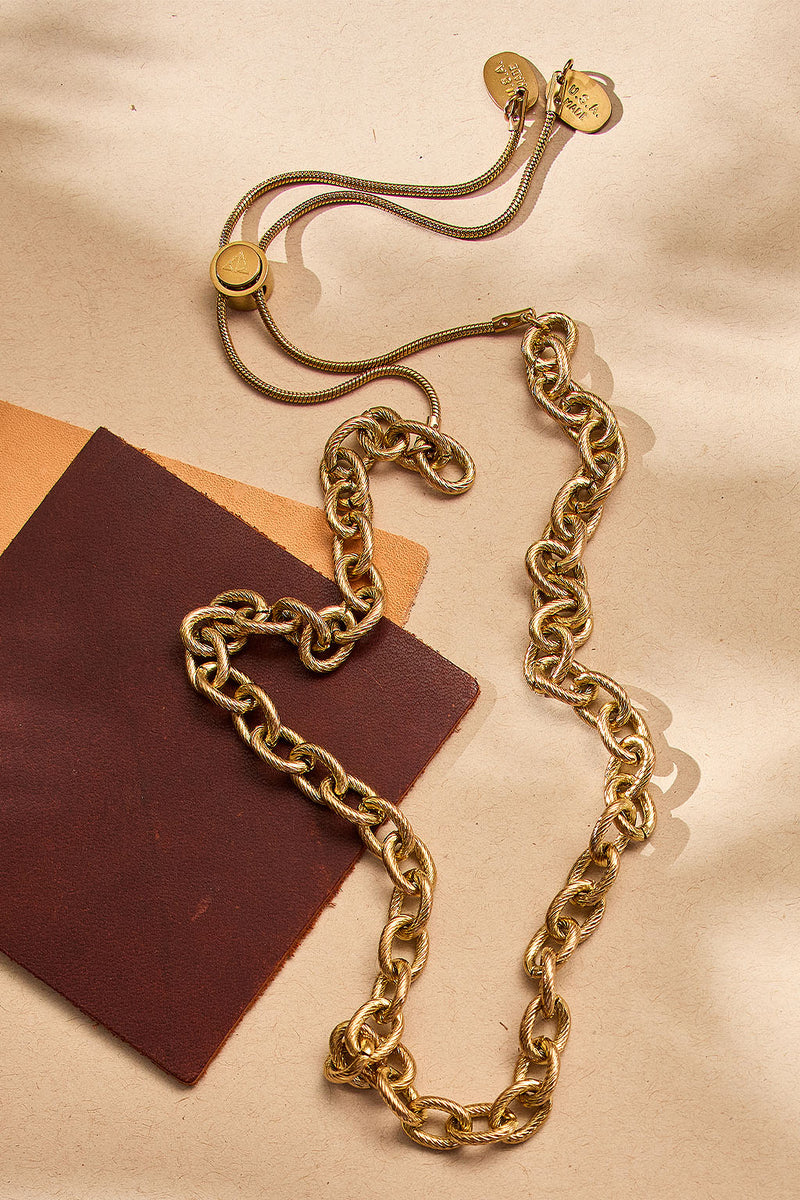 hope chain adjustable necklace