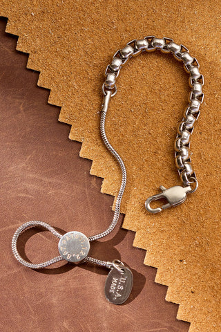journey chain adjustable bracelet