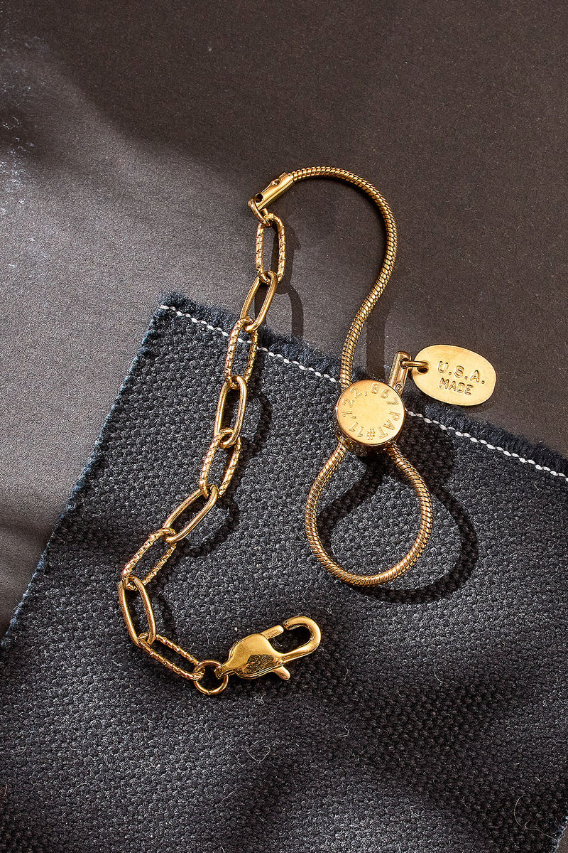 keep it together chain adjustable bracelet