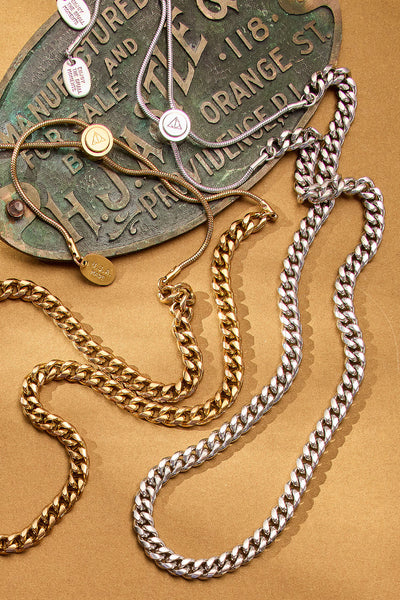 Stainless Steel Lineage Chain Adjustable Necklace – Air & Anchor