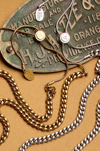 lineage chain adjustable necklace