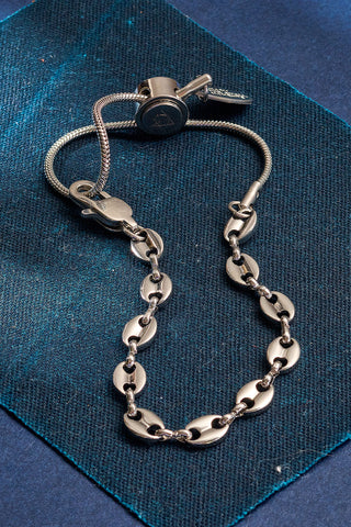 this little piggy chain adjustable bracelet
