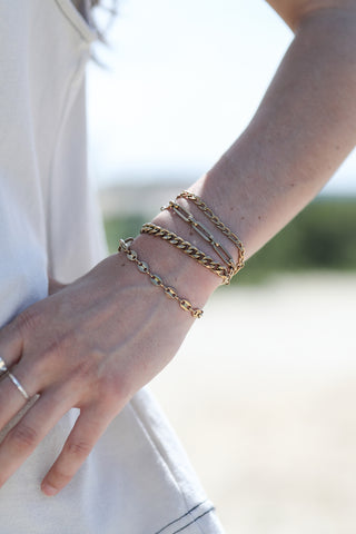 this little piggy chain adjustable bracelet