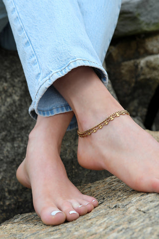 This Little Piggy Anklet