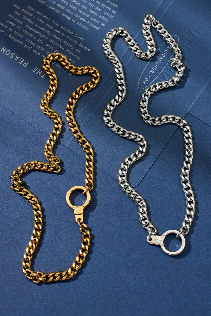 Lineage Chain Cuff Keeper Necklace